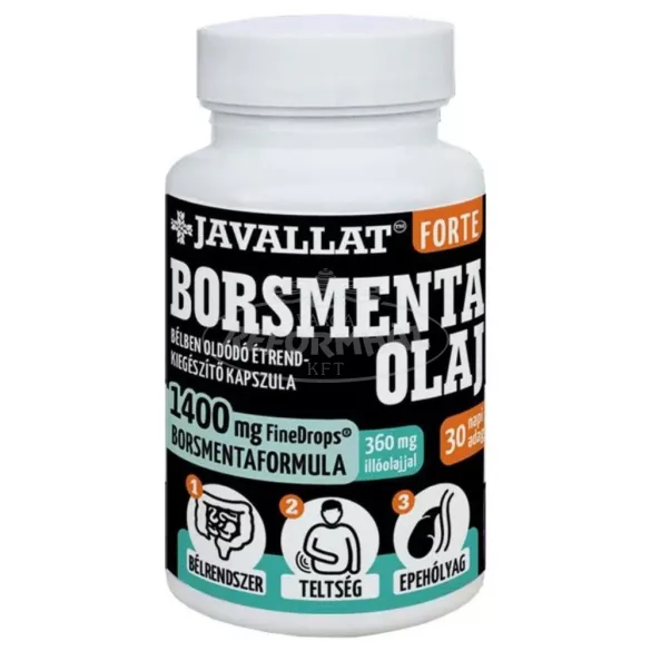 Javallat Forte Menta és Kömény olajkapszula 60x