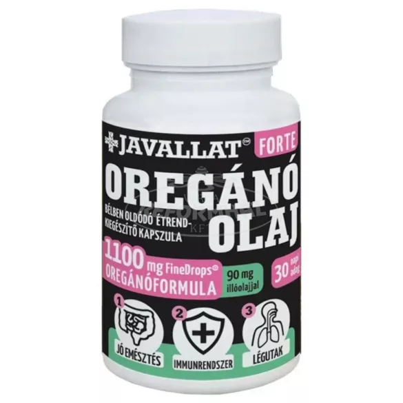 Javallat Forte Oregano olajkapszula 60x