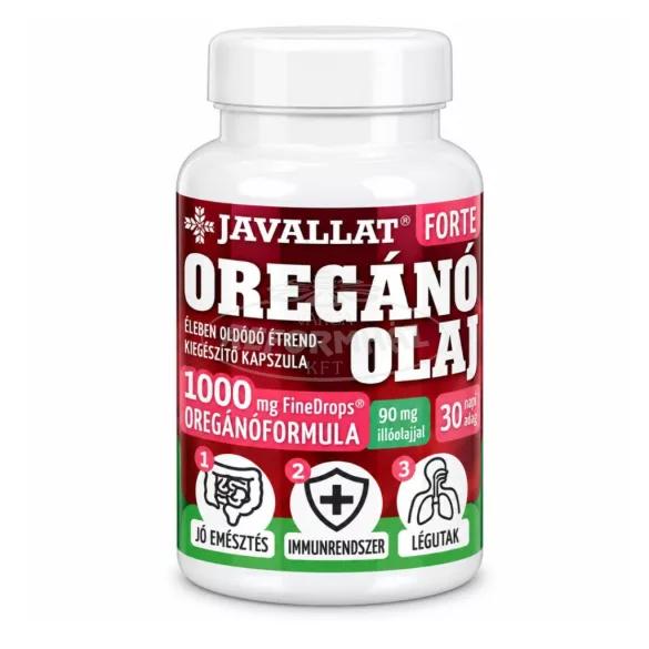 Javallat Forte Oregano olajkapszula 60x