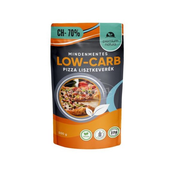 Premium Natura LowCarb CH-70% MM Pizza lisztkeverék 500g