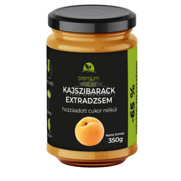 Premium Natura LowCarb Kajszibarack extradzsem 350g