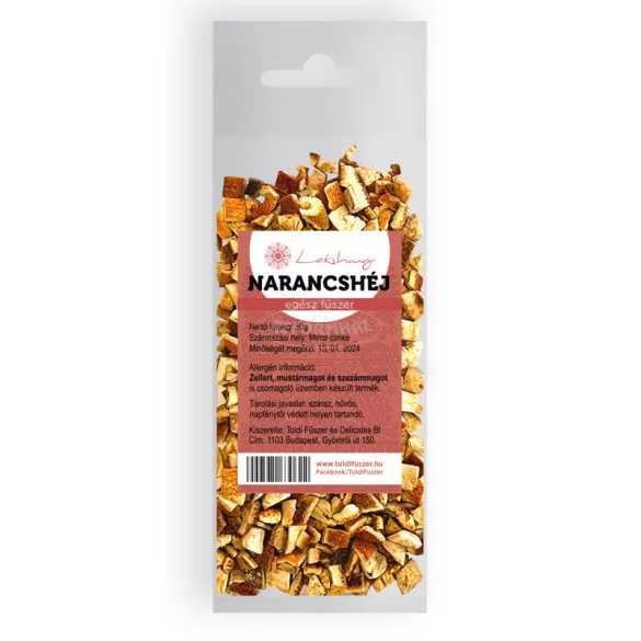Toldi fűszer narancshéj 0,5-1,5mm 20g