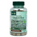 Holland and Barrett 760mg édesgyökér rágótabletta 60x