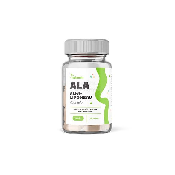 Netamin Alfa-liponsav [ALA] kapszula 250 mg 30x