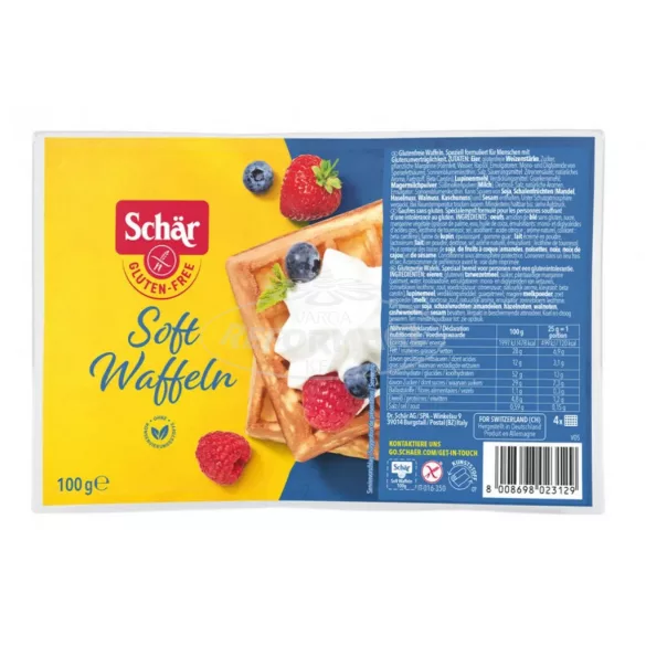 Schar gluténmentes Gofri 100g