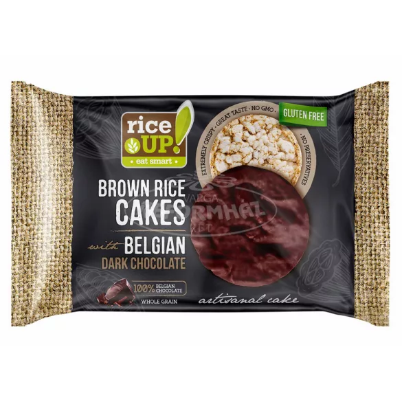 Rice up puffasztott barnarizs szelet étcsokoládés 30g