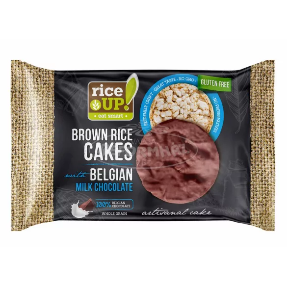 Rice up puffasztott barnarizs szelet tejcsokoládés 30g
