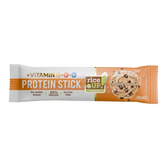 Rice up Protein stick vitaminokkal Cookie Dough ízű HCN 40g