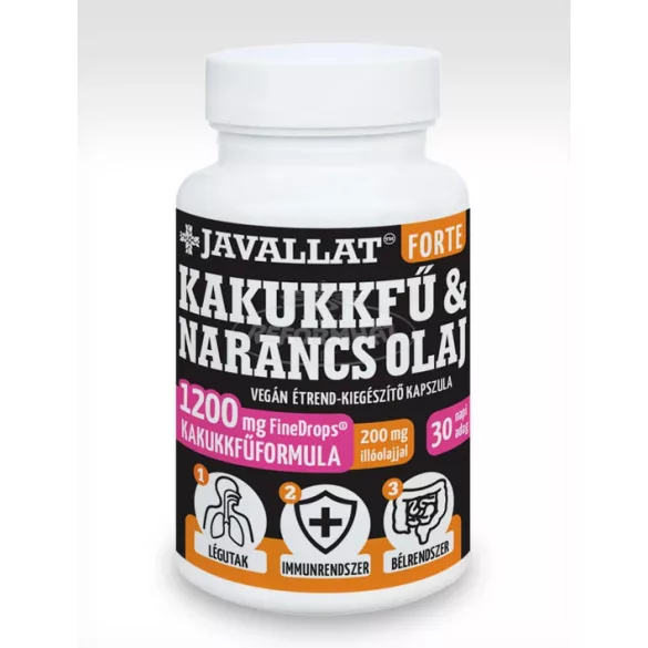 Javallat Forte Kakukkfű és Narancs olaj kapszula 60x