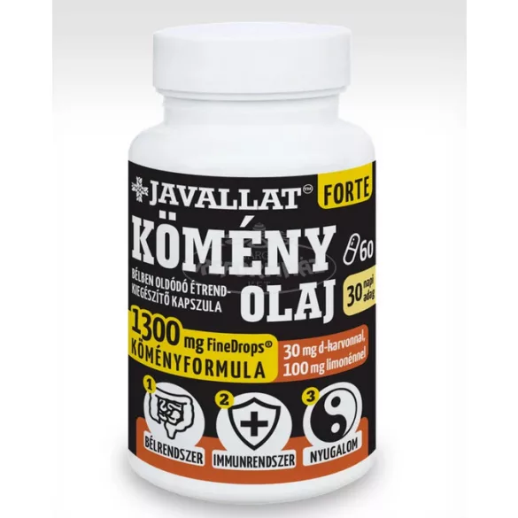 Javallat Forte Kömény olajkapszula 60x