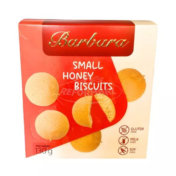 Barbara gluténmentes teasütemény Mini mézes puszedli 130g