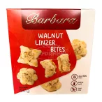  Barbara gluténmentes teasütemény Dióval szórt, töltött linzer 150g