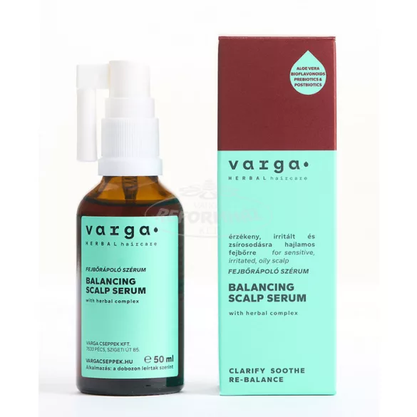 Varga Fejbőrápoló szérum - érzékeny, irritált fejbőrre 50ml