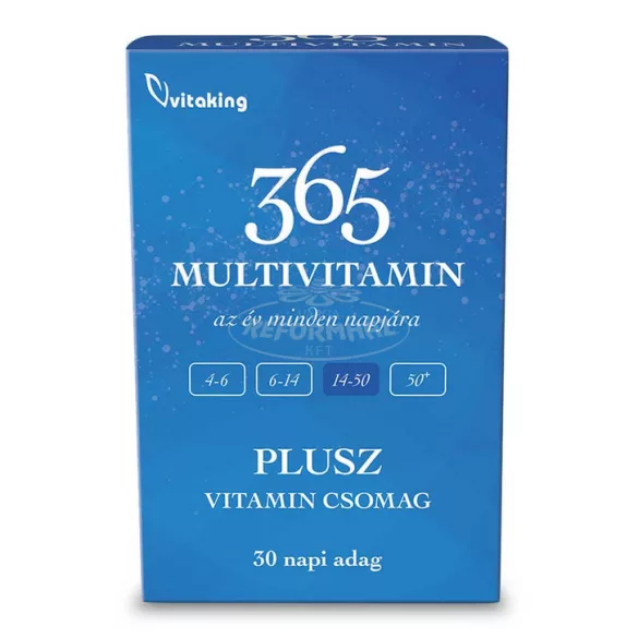 Vitaking Multivitamin 365 Plusz vitamin csomag 30x