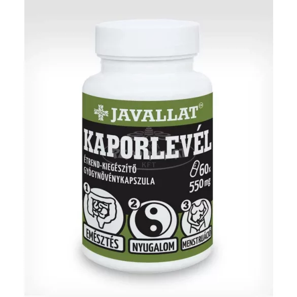 Javallat Kaporlevél kapszula 60x
