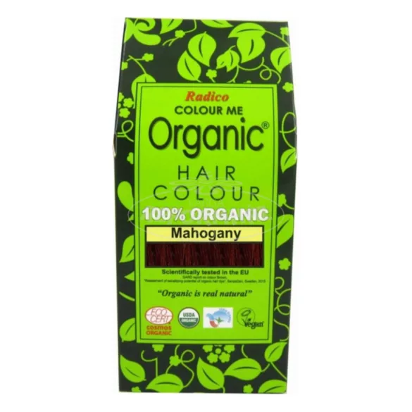 Henna Radico organic hajfesték por Mahagóni 100g