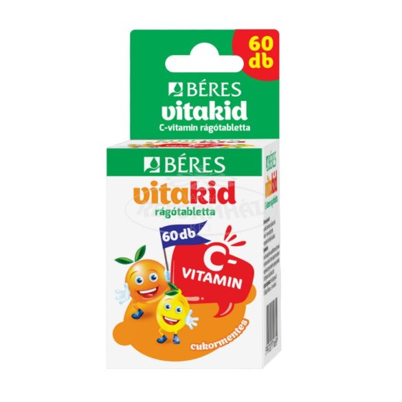 Béres Vitakid C-vitamin rágótabletta 60x