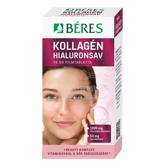 Béres Kollagén-Hialuronsav filmtabletta 30x