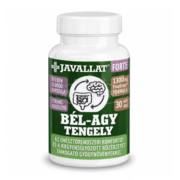 Javallat Forte Bél-Agy tengely kapszula FineDrops 60x