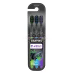 Biomed fogkefe Black complet med Multipack 3x