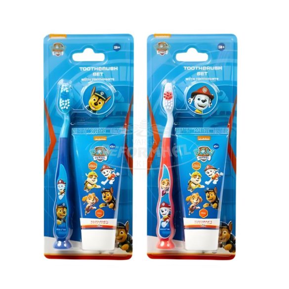 Mancs Őrjárat gyermek fogkrém és fogkefe 1x
