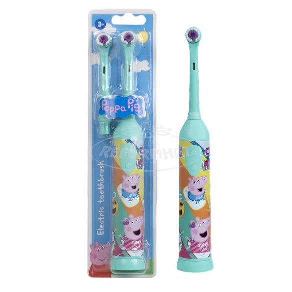 Peppa Malac elemes gyermek fogkefe 2db pótfejjel 1x