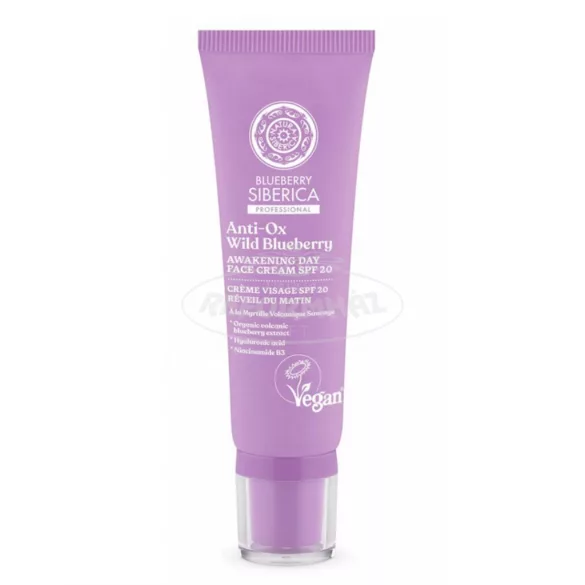 Natura Siberica Anti-Ox vad áfonya ébresztő nappali arckrém 50ml
