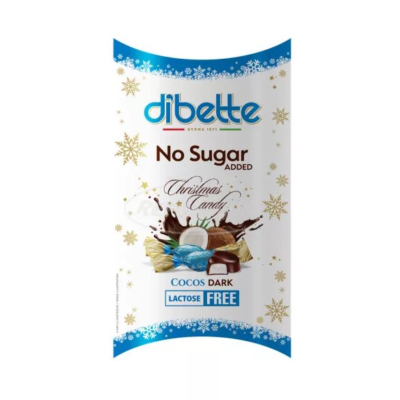 Dibette NAS szaloncukor kókuszízű étcsokoldés 220g