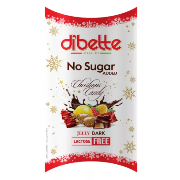 Dibette NAS szaloncukor zselés vegyesízű étcsokiba mártott 220g