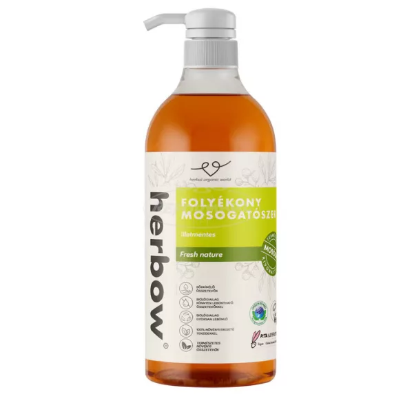 Herbow folyékony mosogatószer-Fresh nature [ILLATMENTES] 500ml