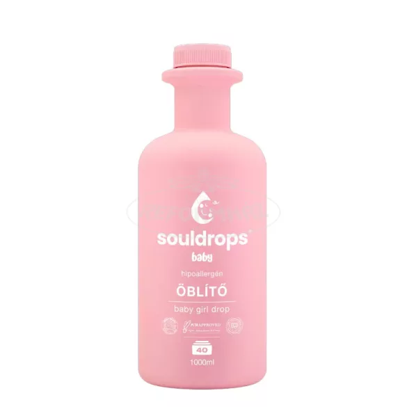 Souldrops Baby Öblítő GIRL 40 mosás 1000ml