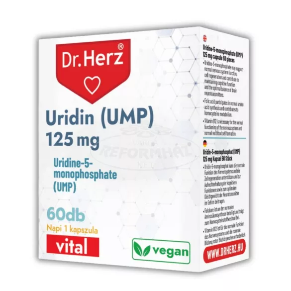Dr Herz Uridin [UMP] 125mg kapszula 60x
