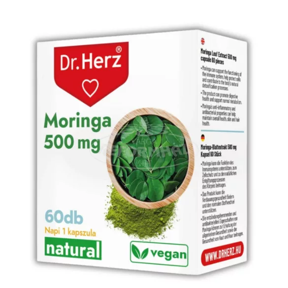 Dr Herz Moringa 500mg kapszula 60x