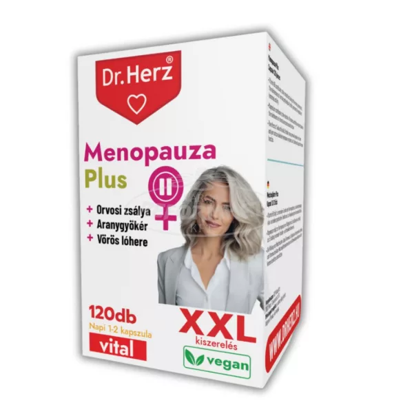 Dr Herz Menopauza Plus XXL kapszula 120x