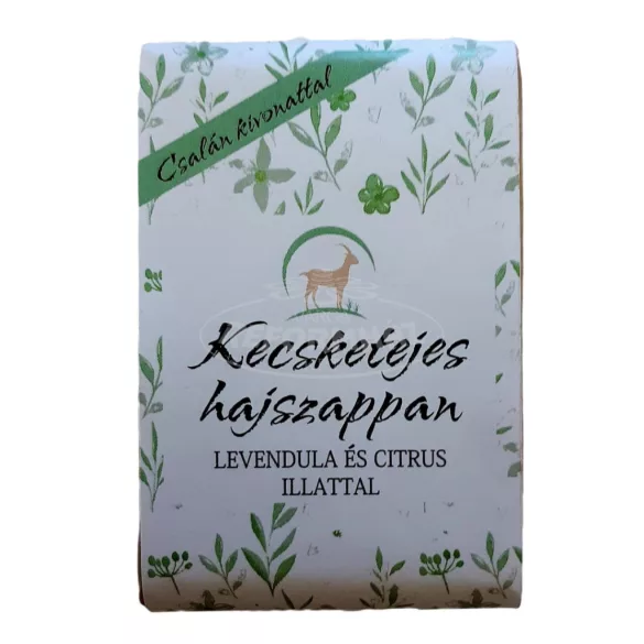 Fuszekli Kecsketejes hajszappan levendula citrus kivonat 100g