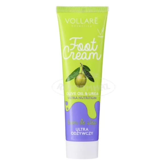 Vollaré lábkrém tápláló hűsítő urea oliva olaj 100ml