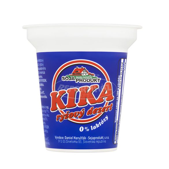 Sojaprodukt KIKA rizsdesszert natur 125g