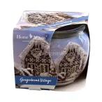Mécses illatos poharas gingerbread village 1db