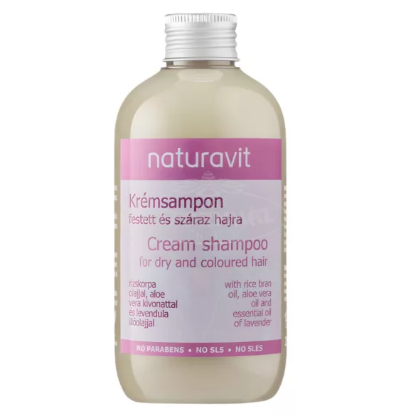 Naturavit krémsampon festett hajra 250ml