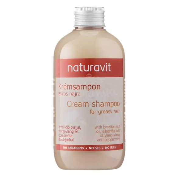 Naturavit krémsampon zsíros hajra 250ml