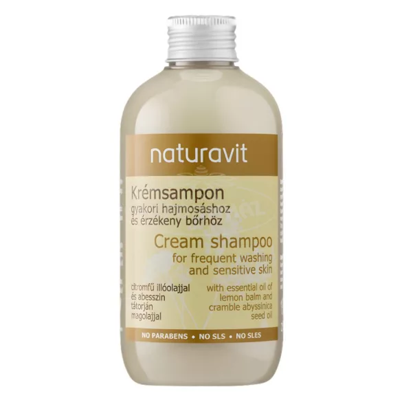 Naturavit krémsampon gyakori hajmosáshoz 250ml