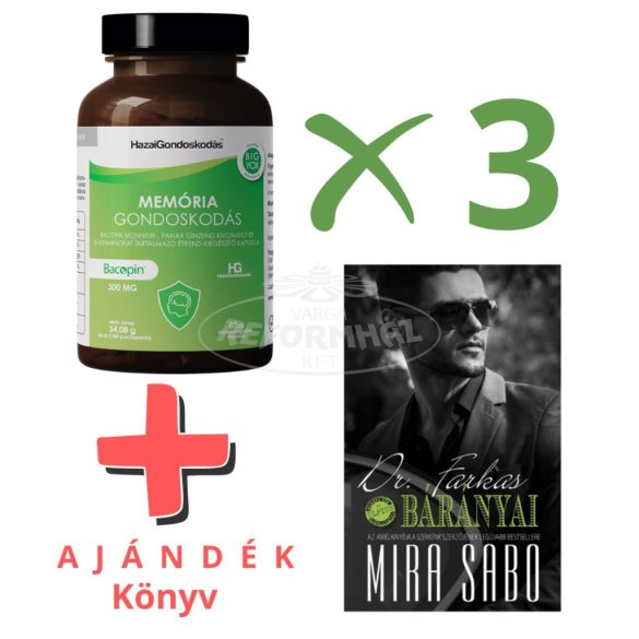HG szett 3db Memória g.+Dr.Farkas bárányai ajándék könyv 1db