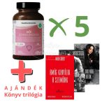   HG szett 5db Női g.+Birtoklás ajándék könyv trilógia 1db