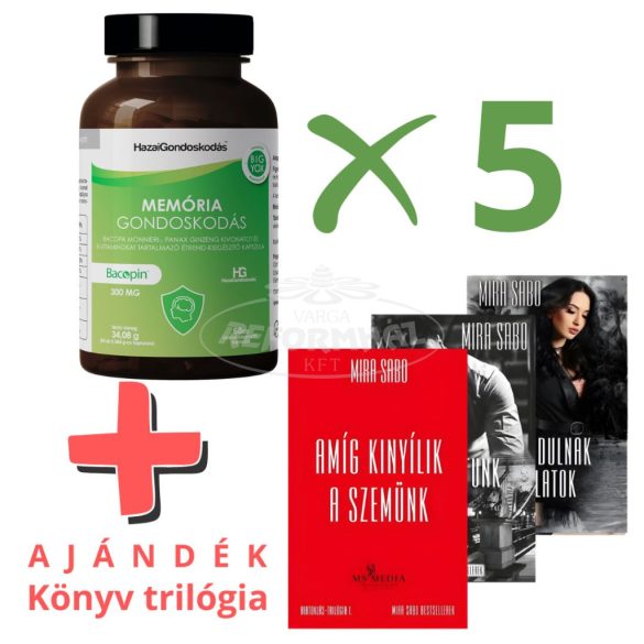 HG szett 5db Memória g.+Birtoklás ajándék könyv trilógia 1db