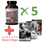   HG szett 5db Máj g.+Fehér Gallér ajándék könyv trilógia 1db