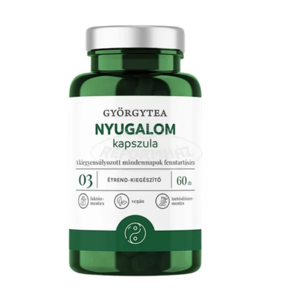 Györgytea Nyugalom kapszula 60x