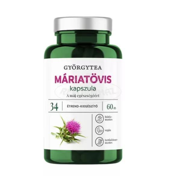 Györgytea Máriatövis kapszula 60x