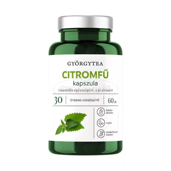 Györgytea Citromfű kapszula 60x