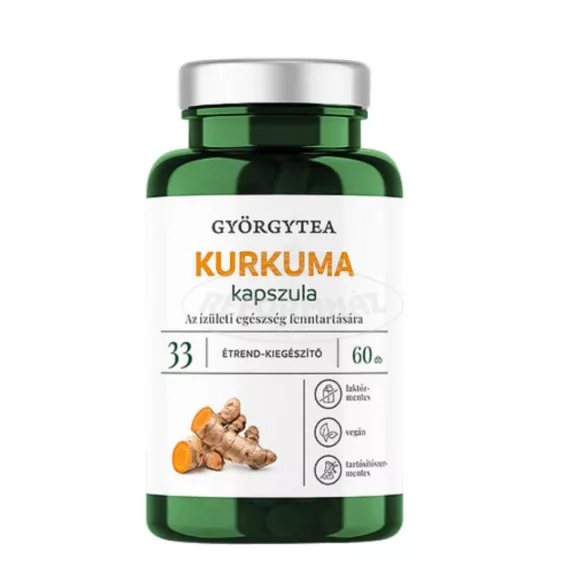 Györgytea Kurkuma kapszula 60x