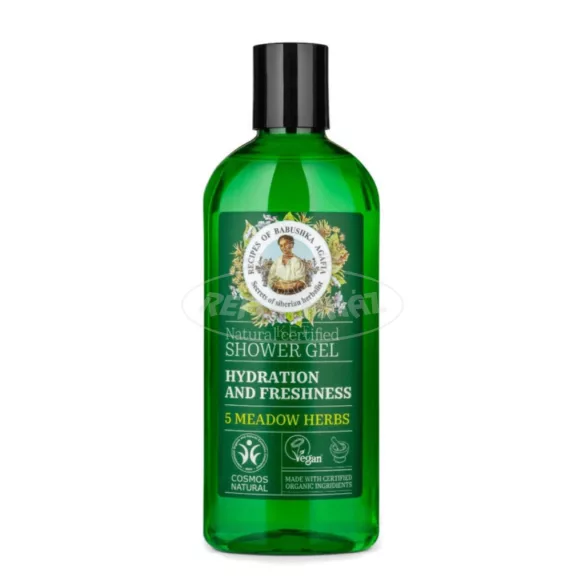 Babuschka Agafia hidratáló és frissitő tusfürdő gél 260ml